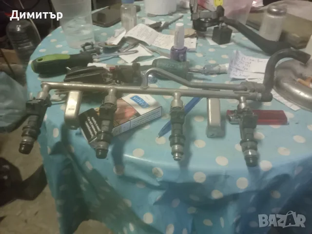 Дюзи + Рейка За Опел Астра Г 1.4И 16В 2000г / Opel Astra G 1.4I 16V 2000y