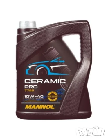 Моторно масло MANNOL Ceramic Pro 10W-40 5 л
