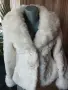ДАМСКО БЯЛО КЪСО ПАЛТО Размер L , снимка 2