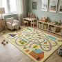 Детски килим за игра 120х160см , снимка 3