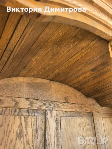 Витрина МАСИВ дърворезба, снимка 11 - Секции и витрини - 56586284