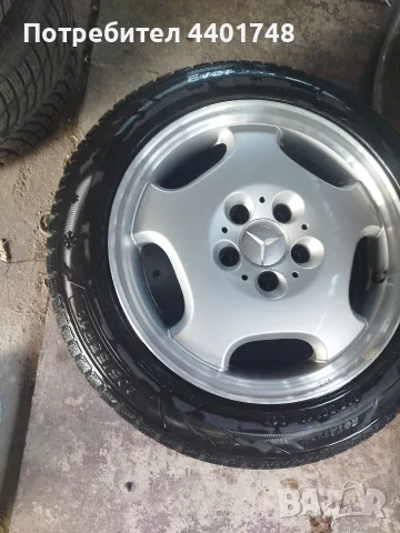 Алуминиеви джанти с гуми Мерцедес W210