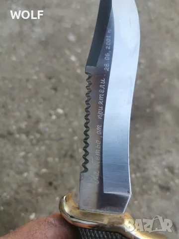 Ловен нож Nieto 440C Испания, снимка 10 - Ножове - 56570200