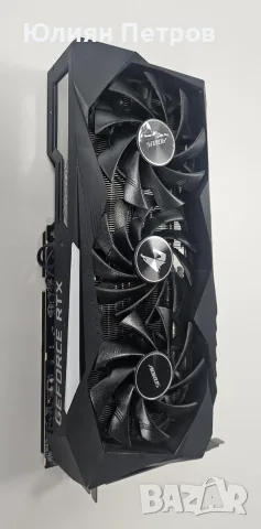 AORUS GeForce RTX 3060 Ti MASTER 8G - Видео карта, снимка 3 - Видеокарти - 56563109