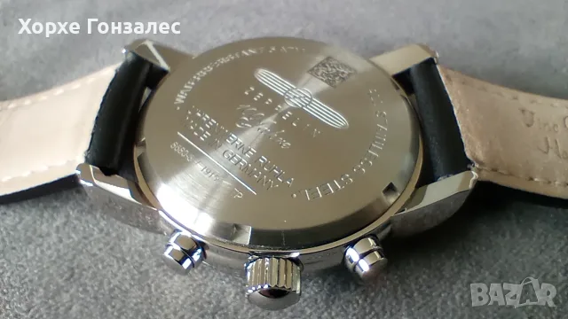 Zeppelin Chronograph Alarm 43mm , снимка 10 - Мъжки - 56718787