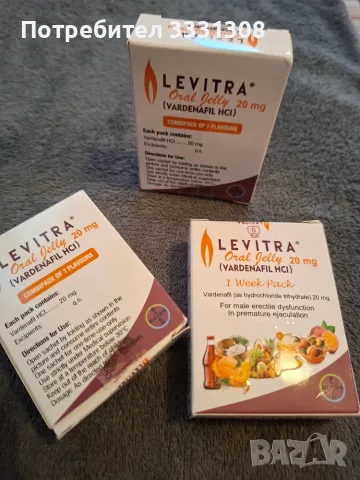 Секстимулант Levitra oral jelly, снимка 3 - Други - 56627626