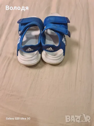 Детски сандали adidas, сини, номер 27, снимка 2 - Детски сандали и чехли - 56571404