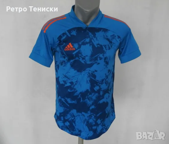 Тениска • adidas • синьо • размер XS • Мъже