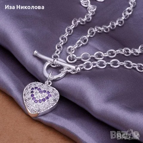 Сребърни колиета за всеки вкус, снимка 7 - Колиета, медальони, синджири - 39075452