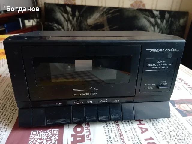 REALISTIC SCP-31 STEREO CASSETTE TAPE PLAYER, снимка 2 - Декове - 56600668