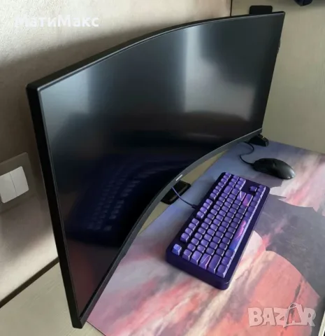 Samsung Odyssey G5 34 '' Curved 165Hz, снимка 5 - Монитори - 56609021