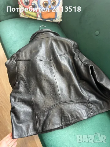 Яке от естествена кожа MANGO - 4XL, снимка 5 - Якета - 56745529