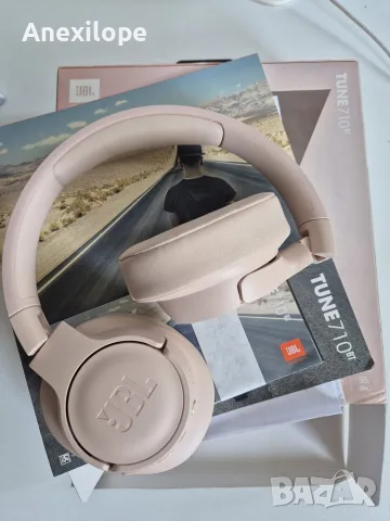 Безжични слушалки с микрофон JBL - Tune 710BT, розови