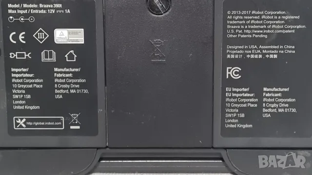 Подочистачка робот Irobot braava 390t, снимка 4 - Прахосмукачки - 56569677