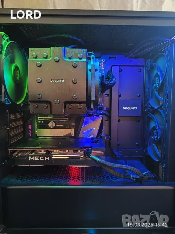 Геймърски i9 9900K, RX 6600 8GB, RAM 16GB DDR4 3600,  SSD 512GB NVME, HDD 1TB