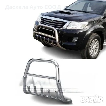 Преден ролбар за Тойота TOYOTA HILUX 2005-2015г., Ø60 , RHINO