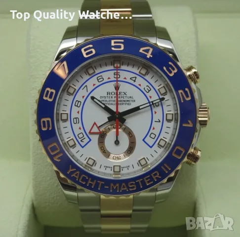 Rolex Yacht-Master II 44mm Two-Tone Rose Gold White Dial Ceramic Automatic Различни Варианти 