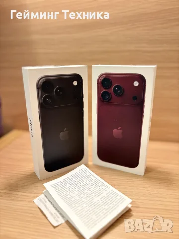 Apple iPhone 18 Pro 256 GB Black/ Burgundy Гаранция
