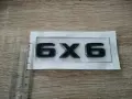 Mercedes Benz черна емблема 6x6, снимка 3