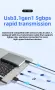 Кутия за външен SSD/HDD 2.5 диск алуминии USB Type-C, снимка 3