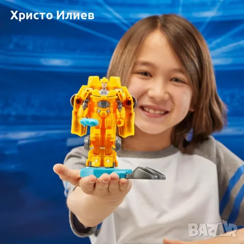 Фигурка Трансформърс Transformers One Robot Battlers Bumblebee 11,5 см, снимка 5 - Фигурки - 56624150
