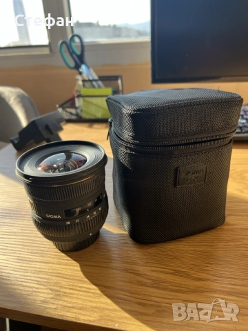 Обектив Sigma 10-20mm ултраширокоъгълен