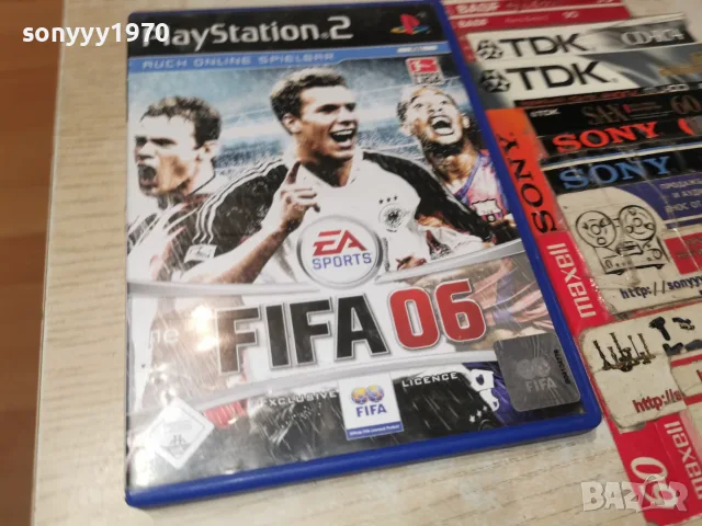 SONY PS2 FIFA 06 GAME 3110262014H2E8R, снимка 4 - Игри за PlayStation - 56750574