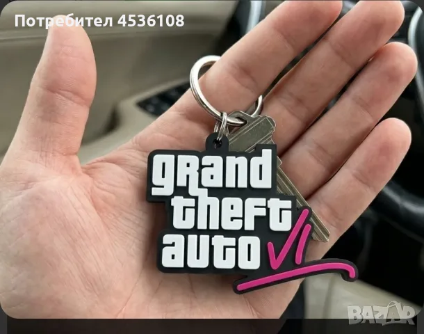 Gta VI ключодържател , снимка 2 - Аксесоари - 56598410