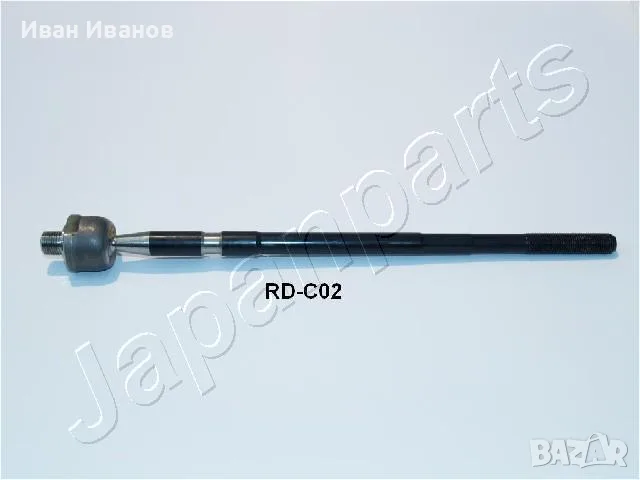 JAPANPARTS RD-C02  аксиален шарнирен накрайник, кормилна щанга
