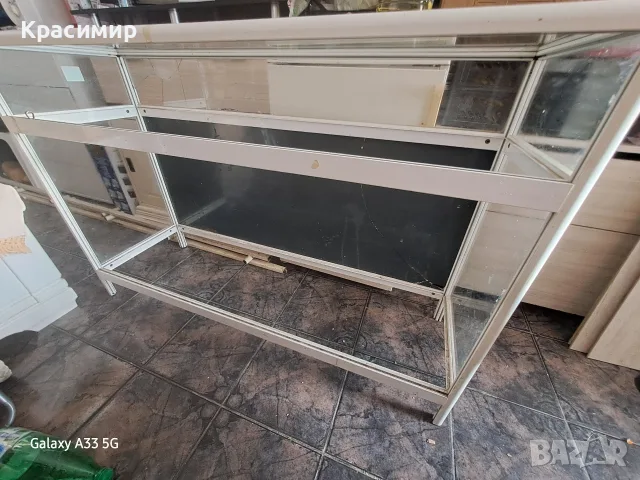 Алуминиеви рафт за магазин, снимка 2 - Витрини - 56578100