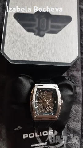 Продавам мъжки часовник Police Skeletor моделPEWJR0005902