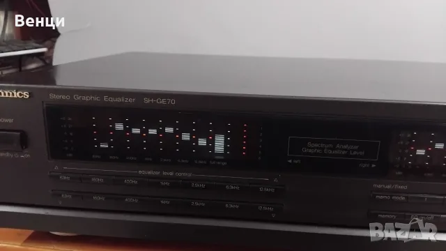 Technics SH-GS70 графичен еквалайзер, снимка 3 - Еквалайзери - 56652021