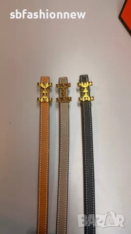 Hermes ❣️ Prada естествена кожа колан, снимка 7 - Колани - 56619427