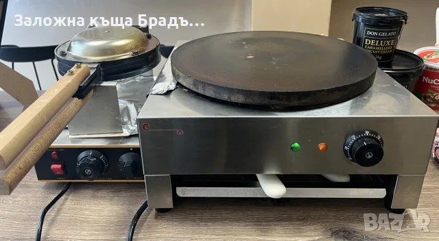 Оборудване за палачинки,гофрети