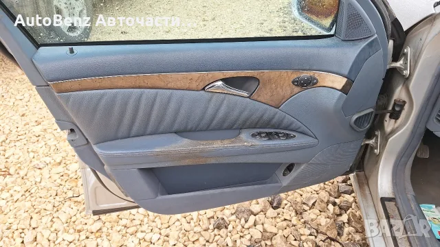 Син кожен салон за w211 седан, снимка 12 - Части - 56618720
