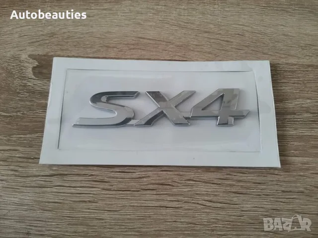 надпис емблема Suzuki SX4