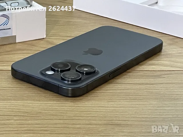 Бартер като нов iPhone 15 pro 256gb black 88%, снимка 5 - Apple iPhone - 56575549