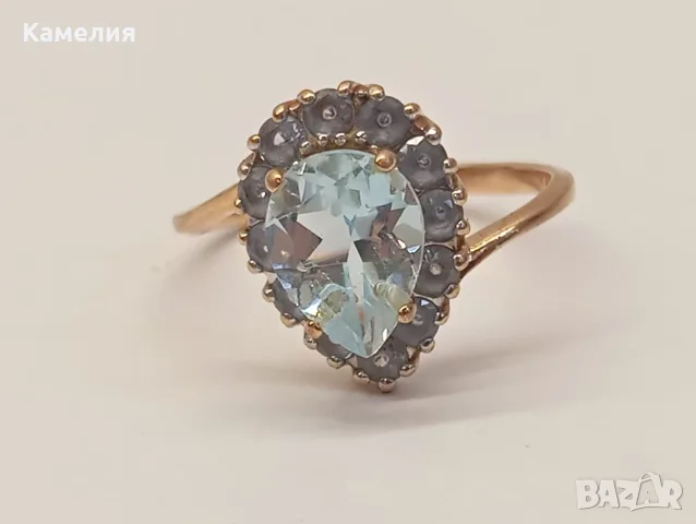 Руско злато. Пръстен , снимка 6 - Пръстени - 56564581