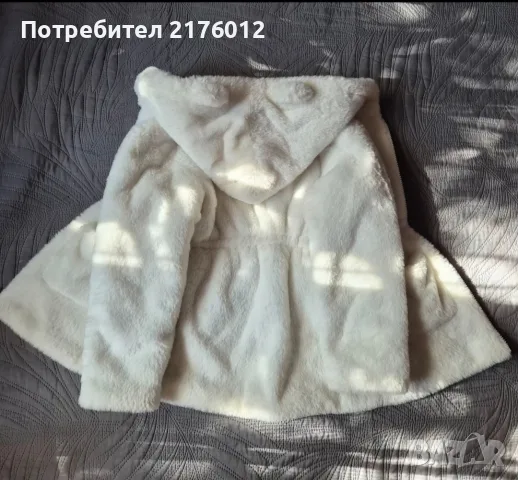 Палтенце за момиче рр128, снимка 3 - Детски якета и елеци - 56556567