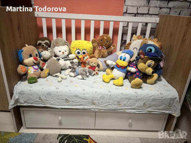 Детско легло с люлеещ механизъм, снимка 6 - Бебешки легла и матраци - 56736810