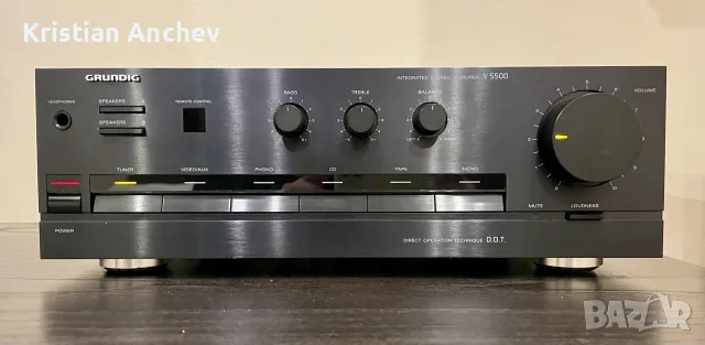 Стерео усилвател Grundig V 5500 – немска Hi-Fi техника