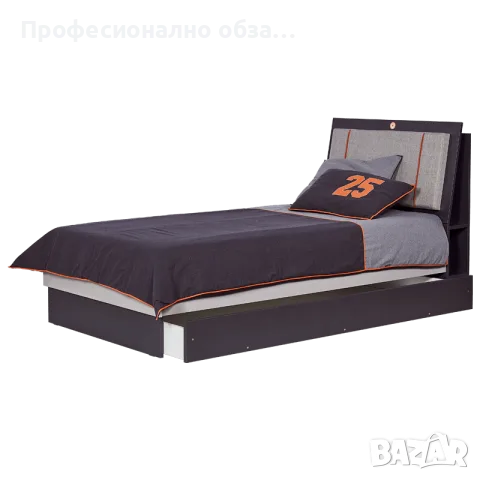 ПРОМО!ЛУКС юношеско легло с чекмедже,вградени LED И USB + Type C портове