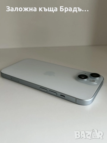 IPhone 15 128gb Blue BH 91%, снимка 6 - Apple iPhone - 56719465