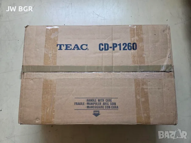 CD плейър с дистанционно управление: TEAC CD-P1260, снимка 6 - Други - 56564403