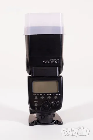 Светкавица Canon Speedlite 580EX II, снимка 3 - Светкавици, студийно осветление - 56679416