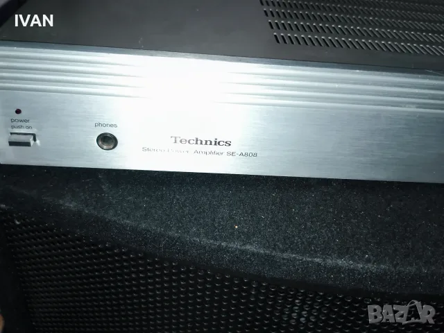 Продавам стъпало technics-se-a808, снимка 3 - Ресийвъри, усилватели, смесителни пултове - 56718725