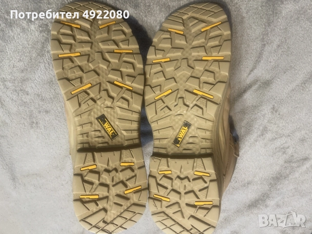DeWalt -кожени боти с бомбе 44 номер, снимка 3 - Мъжки боти - 56666287