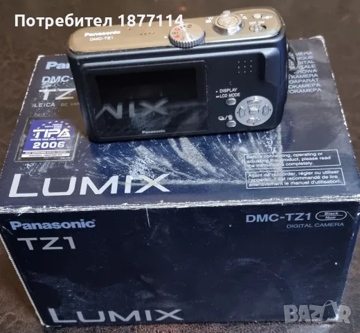 Panasonic Lumix DMC-TZ1, снимка 2 - Фотоапарати - 56639192