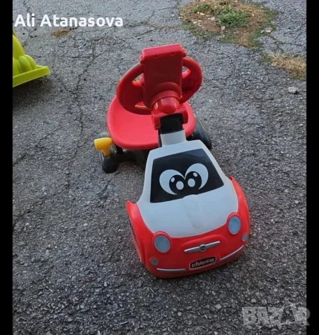 Играчка количка за яздене Chicco Fiat 500 за малки деца