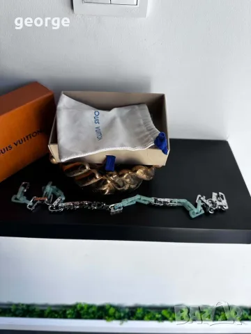 Синджир Louis Vuitton - нов, снимка 11 - Колиета, медальони, синджири - 56659714